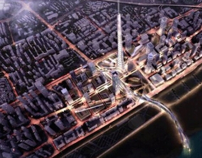武漢華中第一高樓建設(shè)過(guò)半 又將再建400和600米高樓