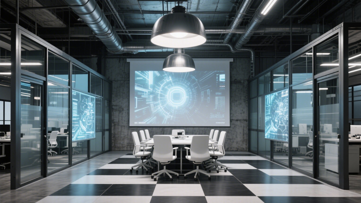 工業(yè)風(fēng)+科技感，打造年輕化辦公新體驗(yàn)